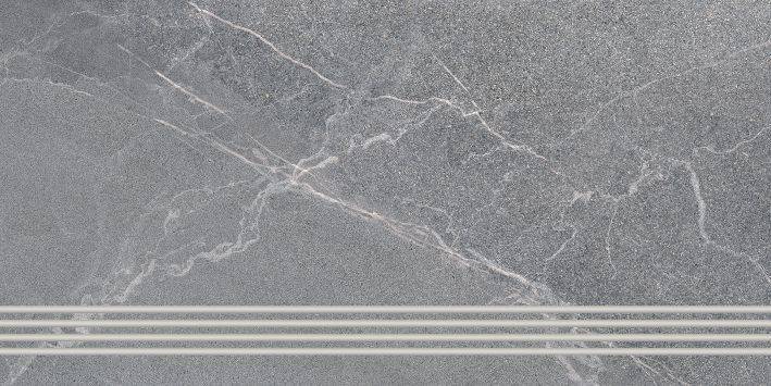 Ступень Lasselsberger Ceramics Диккенс 6860-0071 серый 30х60