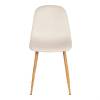 Стул Tetchair Breeze (mod. 4724) 20088 светло-бежевый, натуральный, велюр фото 5