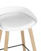 Набор из 2 барных стульев Stool Group Libra 8319B WHITE X2 белый фото 8