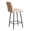 Стул полубарный Tetchair Medeo 24920 бежевый, экокожа фото 3