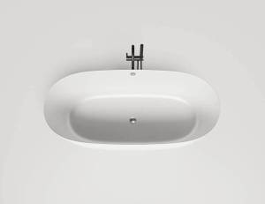 Ванна из искусственного камня Salini Sofia 103711G Белая глянцевая 165x75 S-Sense