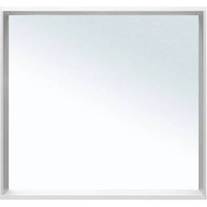 Зеркало Allen Brau Reality 80 1.32018.02 с LED подсветкой, серебро брашированное, 750x800x140