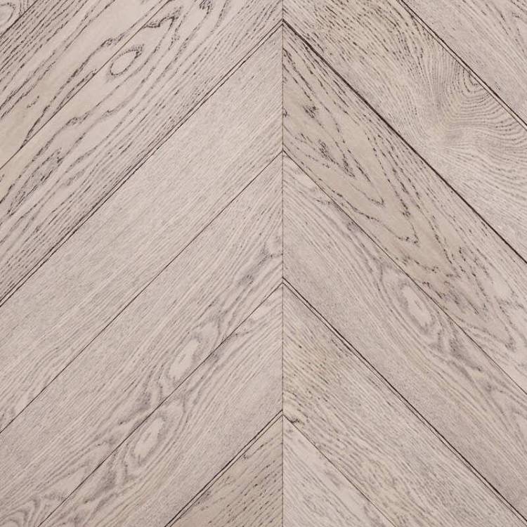 Двухслойная инженерная доска AlixFloor Французская елка ALX1038CV Дуб Коричнево-Серый 600x100x15