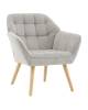 Кресло Stool Group Вэйл QH-8904K DAG-18(80) light grey светло-серый