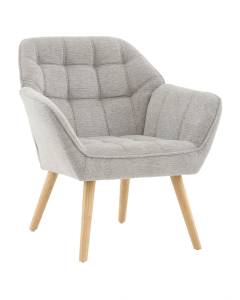 Кресло Stool Group Вэйл QH-8904K DAG-18(80) light grey светло-серый