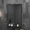 Зеркало 1MarKa GRUNGE LOFT 60П Ц0000007990 Черный фото 5