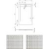 Поддон для душа Radaway Teos F HTF11090-04 110x90x4 Белый, универсальный фото 3