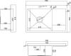 Мойка кухонная ZorG Steel Hammer SH 7851-L GRAFIT графит фото 2
