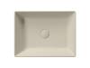 Раковина GSI Kube X 942908 бежевый матовый, 50x37 фото 3