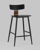 Набор из 2 полубарных стульев Stool Group Ant 8333A black X2 черный, пластиковый фото 2