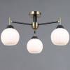 Потолочный светильник Illumico IL0579-3CSQ-25 BK AB TRENTO