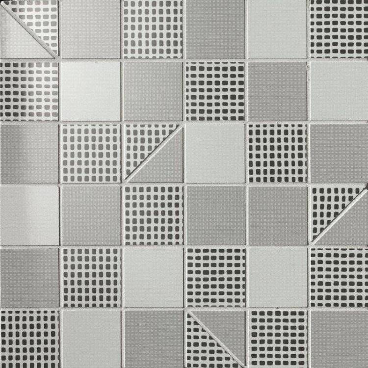 Мозаика FAP Ceramiche Pat fOEI Grey Slash Mosaico 30.5x30.5