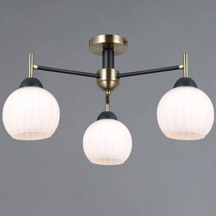 Потолочный светильник Illumico IL0579-3CSQ-25 BK AB TRENTO