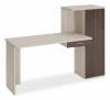 Стол письменный Merdes Домино Lite MER_SKL-PRYAM130-SHK-KSH-CH