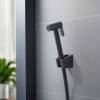 Гигиенический душ Aquatek AQ2054MB со шлангом 120 см и держателем, черный матовый фото 3