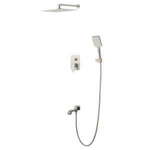 Душевой комплект Wonzon & Woghand WW-88939072-BN никель, встраиваемый
