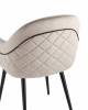 Кресло Stool Group Новел AV 334-H61/74-08 серо-коричневый фото 6