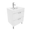 Тумба с раковиной Iddis Oxford 60 OXF60W0i95K напольная, белый