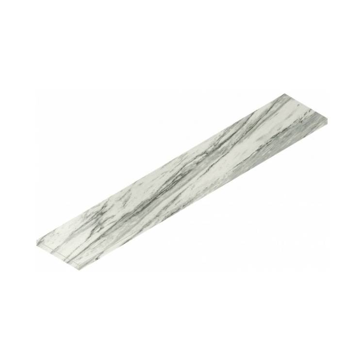 Ступень Italon Скайфолл 620070001550 Бьянко Парадизо Угловая Левая Нат Рет 33x160