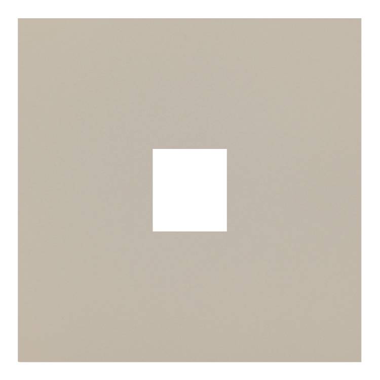 Лицевая панель для одиночной информационной розетки Rikett 35441 LT латте