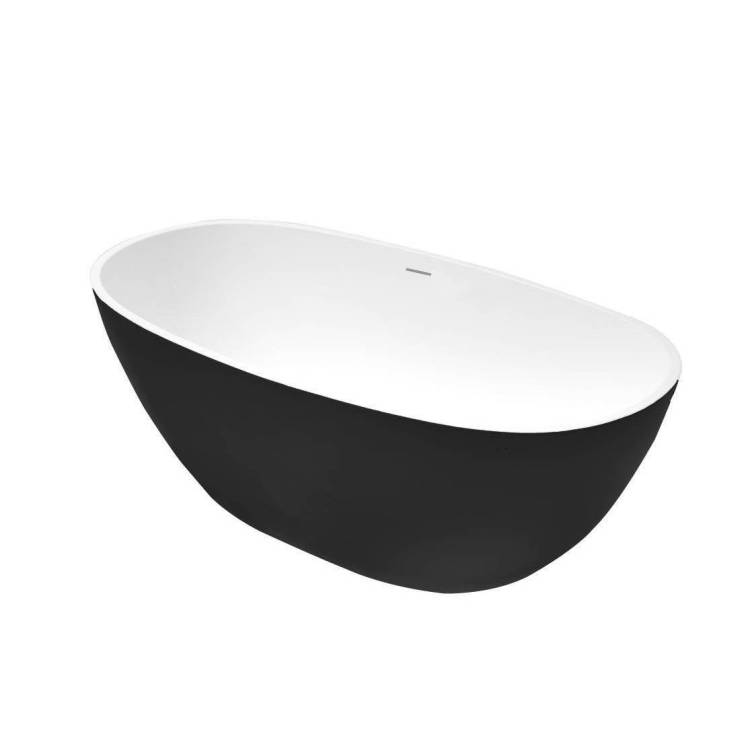 Акриловая ванна Grossman Classic GR-2403MB 150x78 черная