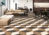 Керамогранит Italica Flex Azul Decor Polished 60x60 фото 2
