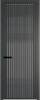 Межкомнатная дверь Profil Doors 3 AGP цвет профиля Серая ночь, стекло безопасное 6 мм мору тонированное 700x2000
