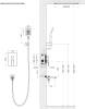 Душевой комплект Timo Selene SX-2039/00SM С ВНУТРЕННЕЙ ЧАСТЬЮ, хром фото 5
