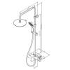 Душевая стойка Am.Pm Crave F079C400 Хром фото 12