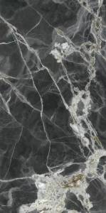Керамогранит Ariostea Ultra Onici UO6L300679 Onice Nero Lucidato Shiny 6mm 300x150