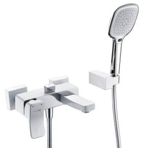 Смеситель для ванны Wasserkraft Aller 1061WHITE