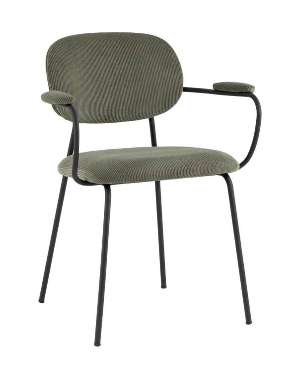 Стул Stool Group Кэрол FDC9124 OTE-MOD313 хаки, черные ножки