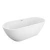 Акриловая ванна BelBagno Uno BB701-1400-720-K белая, 140x72 см фото 2