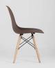 Набор из 4 стульев Stool Group Eames Style DSW Y801-V SEAT brown x4 коричневый фото 3
