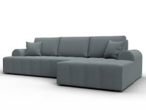 Диван угловой Лига Диванов Лига-080 134742 Серый