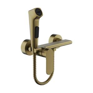 Гигиенический душ Belz B55645-5 со смесителем, матовое золото