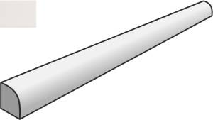Бордюр Ava Ceramica Up 192141 Jolly White Matte 1.2x20