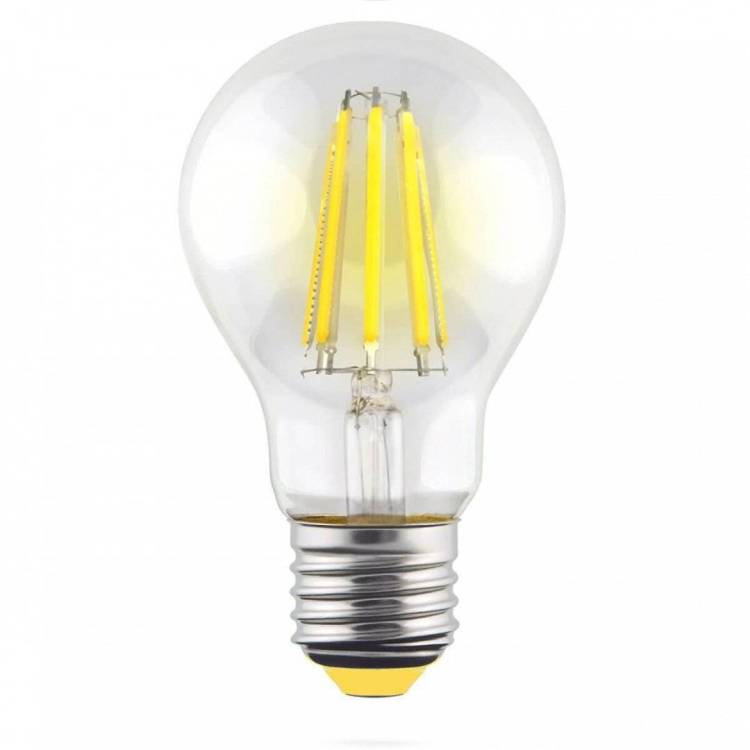 Лампа светодиодная филаментная Voltega Crystal E27 15W 4000K прозрачная VG10-A1E27cold15W-F 7103