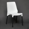 Стул Tetchair Genius (mod 75) 12829 белый/черные ножки 46x56x84 фото 2