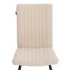 Стул Tetchair Monte Carlo 24609 молочный, черный фото 6