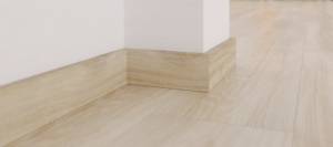 Плинтус Fine Floor Wood FF-1434 Дуб Листаль 2400x60x12.5