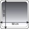 Коврик Ridder Fresh 7021809 бежевый, 55х50 фото 3