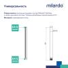 Удлинитель душевой штанги Milardo Ideal Spa ILS30CRM38 хром глянцевый фото 7