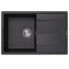 Мойка кухонная Abber Quarz AQ2904B черная, 51x78