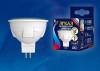 Светодиодная лампа Uniel LED-JCDR 6W/WW/GU5.3/FR/DIM PLP01WH фото 2
