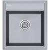 Мойка кухонная Paulmark Stepia PM114651-GRM 46x51 серый металлик