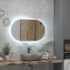 Зеркало Taliente Zled TA-Zled-F10060 с LED-подсветкой, овальное, 100x60 см фото 8
