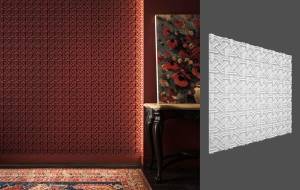 Гипсовая панель Deco Line Classic С-07 60x2x60
