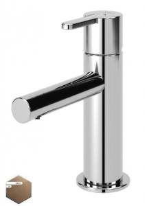 Смеситель для раковины Cezares Leaf LEAF-LSM1-SS бронза