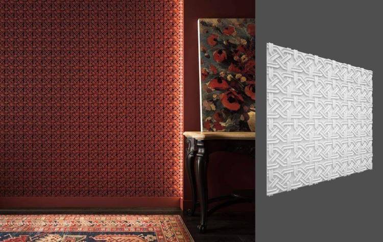Гипсовая панель Deco Line Classic С-07 60x2x60